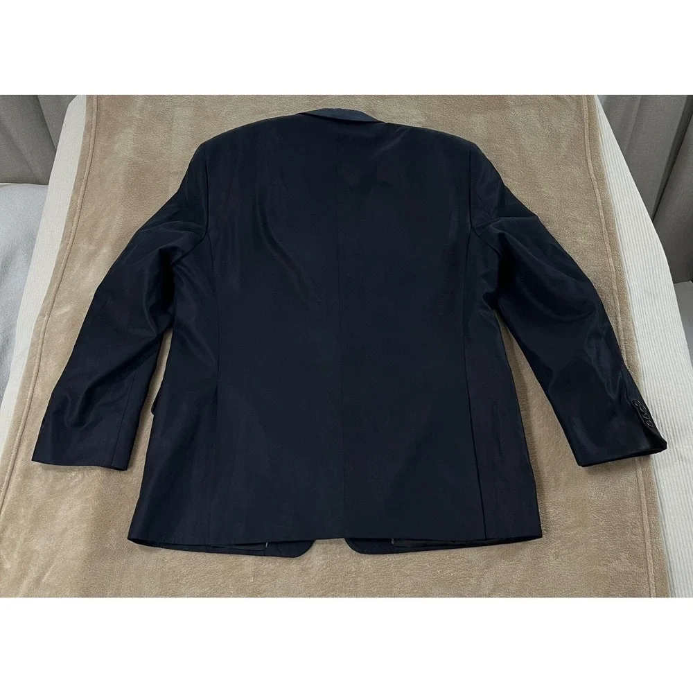 John Varvatos premium Tailored Blazer size 46R Dark Navy Blue U.S.A.‎
